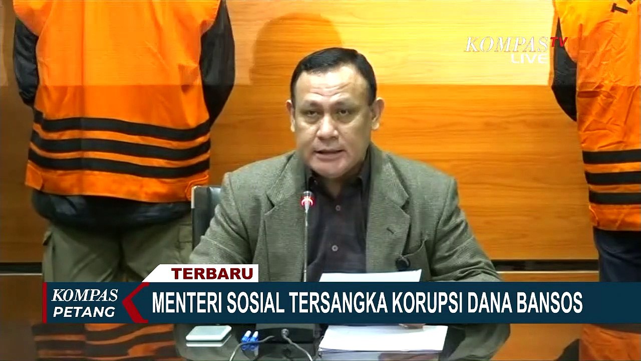 Mensos Juliari Batubara Ditahan KPK 20 Hari di Rutan Pomdam Jaya Guntur