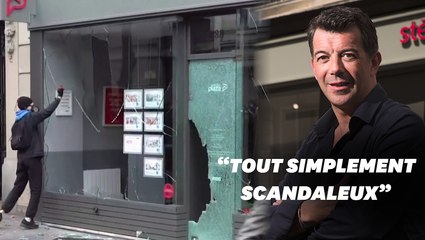 Stéphane Plaza indigné après l'attaque d'une agence "Plaza Immobilier" à Paris