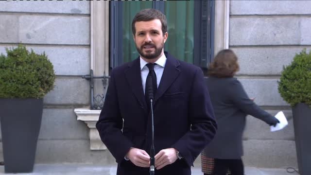 Casado agita el fantasma de ETA y el independentismo catalán en el aniversario de la Constitución