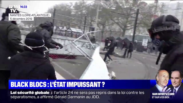 Manifestations: pourquoi les black blocs sont-ils si compliqués à disperser?