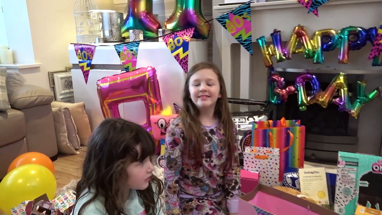 11TH  BIRTHDAY OPENING PRESENTS & DANCE PARTY!