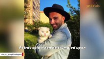 Man adopts unusual cat nobody wanted