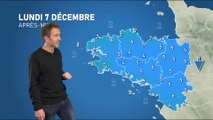 Bulletin météo pour le lundi 7 décembre 2020