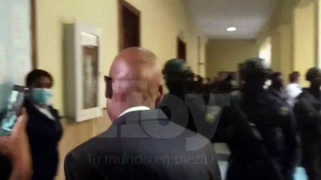 Llegada de José Alejandro Vargas