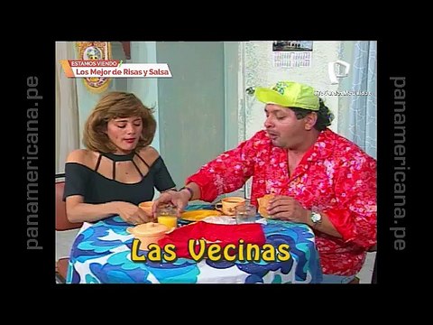 Risas y salsa sketch Las vecinas del callejon con Manolo Rojas, Patrica Alquinta, Ricky Tosso y Roxana Avalos