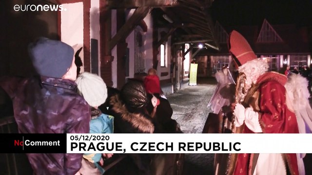 Prague sets up drive-through St Nicholas event amid coronavirus restrictions