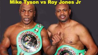 Mike Tyson vs Roy Jones Jr Pelea