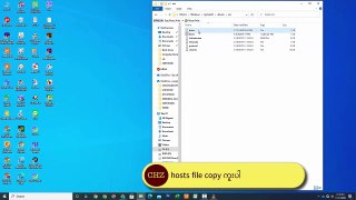 How To Edit Hosts File in Windows 10