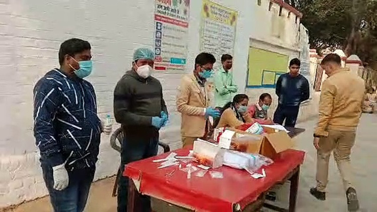 कोतवाली जलालाबाद में कोविड टेस्ट कैंप का हुआ आयोजन