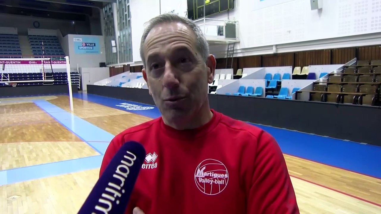 Christophe Charroux sur l'organisation des déplacements du Martigues Volley