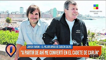 Javier Faroni: "Carlín fue todo en mi vida profesional y personal"