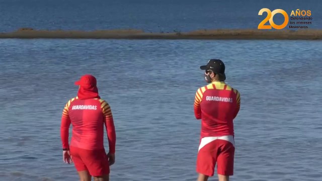 Balance positivo de los Guardavidas en las primeras semanas de prueba piloto en esta temporada de verano