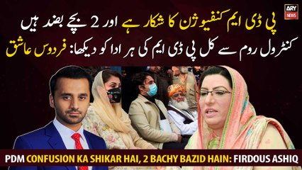 I saw every move of PDM from the control room yesterday: Firdous Ashiq Awan