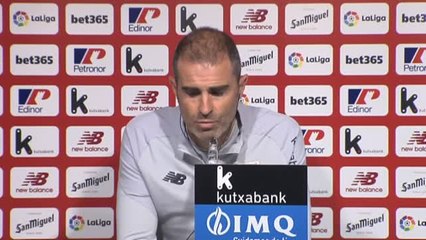 Garitano sobre el duelo ante el Real Madrid: "Es una motivación enfrentarnos a un equipo tan bueno"