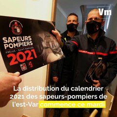 Le calendrier 2021 des sapeurs pompiers de l'Est-Var est sorti
