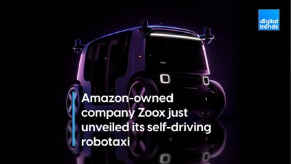Zoox unveils self driving taxi