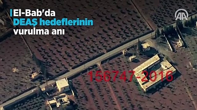 DAEŞ hedefleri böyle vuruldu