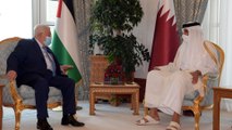 أمير قطر يؤكد موقف بلاده الثابت تجاه القضية الفلسطينية