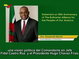 Roosevelt Skerrit: El ALBA ha ayudado a millones de vidas en América Latina y El Caribe