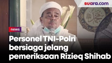 Télécharger la video: Jelang Pemeriksaan Rizieq Shihab, Personel Gabungan TNI-Polri Bersiaga