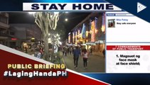 #LagingHanda | Registration para sa mga nais mamasyal sa Baguio, nagpapatuloy