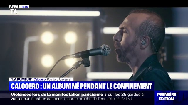 Centre-ville , l'album de Calogero réalisé pendant le confinement