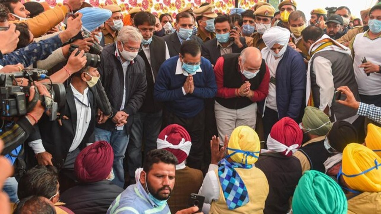CM Arvind Kejriwal meets farmers near Delhi border; Ground reports from protest hotspots; more