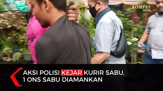 Kejar-Kejaran Polisi Dengan Kurir Sabu