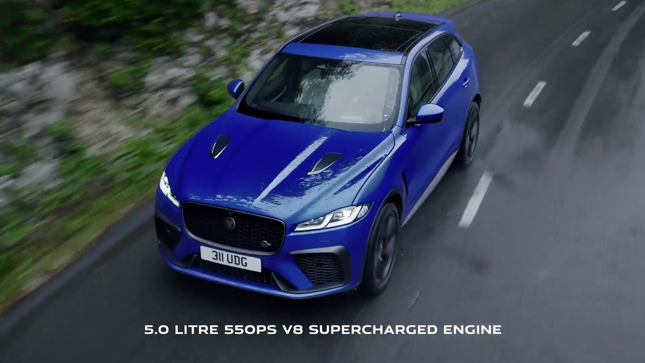 أداء جاكوار F-PACE SVR الجديد
