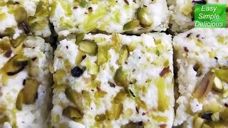 Only 2 ingredients Easy Kalakand _कलाकंद बनाने की विधि _ milk barfi _ Indian sweet _ festival sweet_