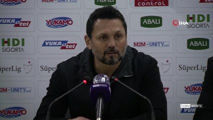 Erol Bulut: 'Bugün 16 dakika uzatma bekliyorum ama bize 8 dakika nasipmiş!'