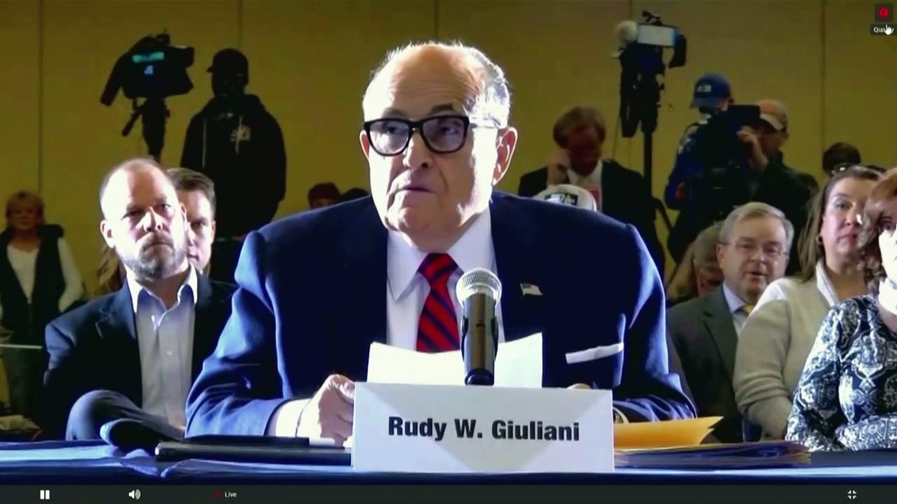 Trumps Anwalt Giuliani positiv auf Coronavirus getestet