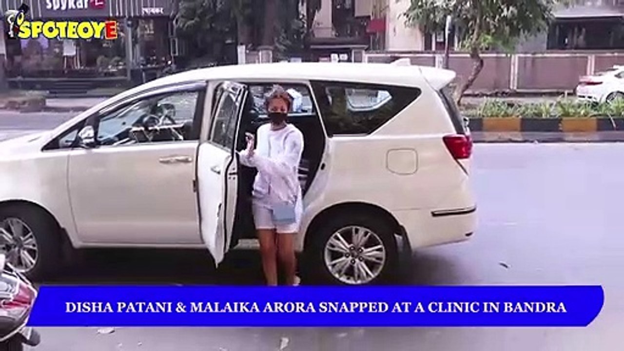 Disha Patani & Malaika Arora snapped at a clinic in bandra