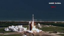 Space X'a ait Falcon 9 roketi fırlatıldı