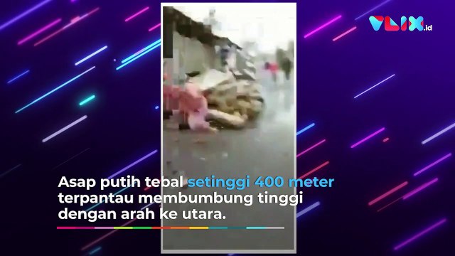 Detik-detik Gunung Semeru Kembali Meletus, Erupsi Dua Kali