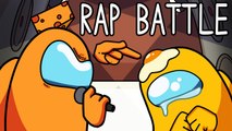 Mr. Cheese vs. Mr. Egg- Among Us Song (Animated Rap Battle)