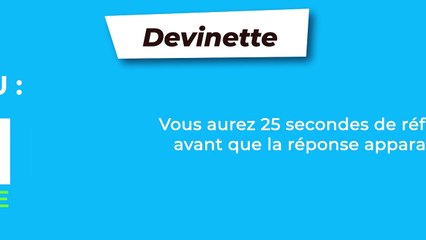 Devinette : En tête de file