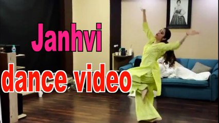 Janhvi Kapoor shares her dance practice video