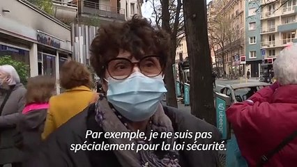 Réactions de riverains après les dégradations de la manifestation contre la loi Sécurité globale