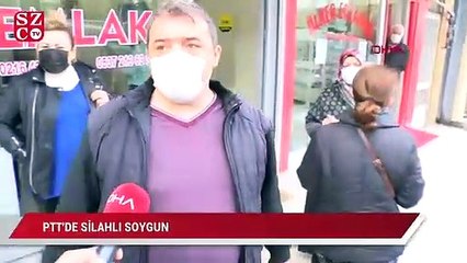 PTT'yi soydu 'pişman oldum' diyerek teslim oldu
