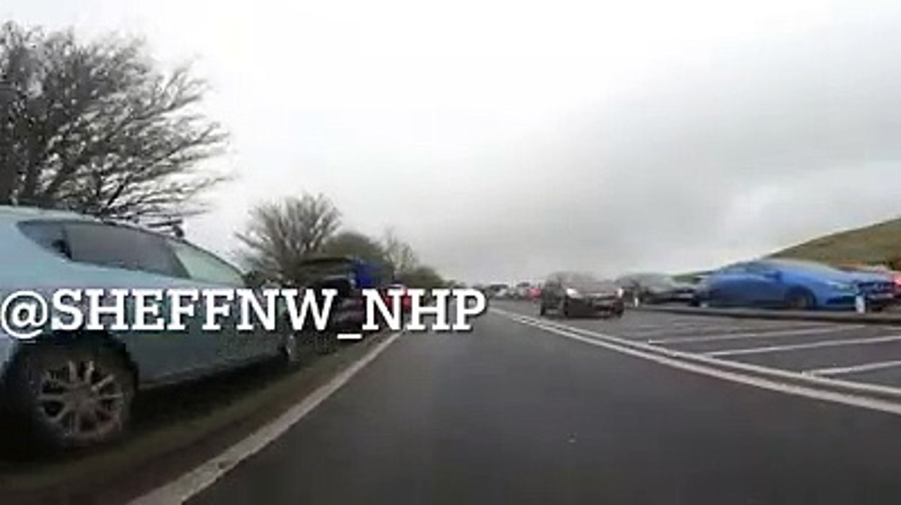 Police to fine dozens of motorists parked alongside Sheffield road