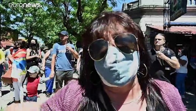 Multitudinario adiós de los uruguayos al expresidente Tabaré Vázquez