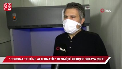 'Corona testine alternatif' diye yayılmıştı gerçek ortaya çıktı