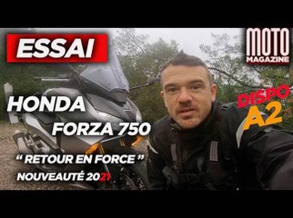 HONDA FORZA 750 - ESSAI MOTO MAGAZINE