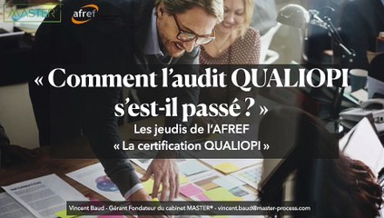 Intevention du cabinet MASTER dans le cadre du jeudi de l'Afref du 26 novembre 2020