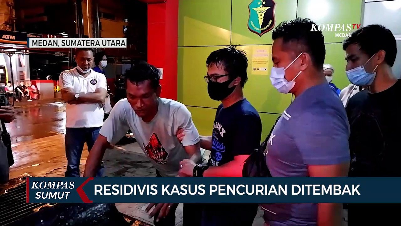 Residivis Kasus Pencurian Ditembak