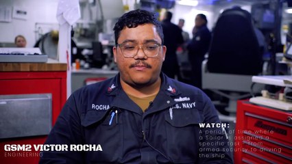 Life Aboard a US Navy Destroyer • A Navy Family • At The Helm
