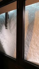 Huge Snowstorm Covers Windows to the Top