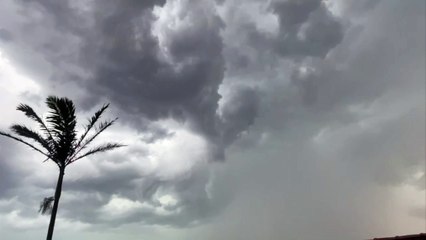 Electrical Storm Explodes With Intense Lightning