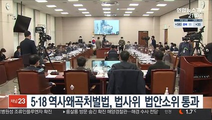 5·18 역사왜곡처벌법, 법사위 법안소위 통과